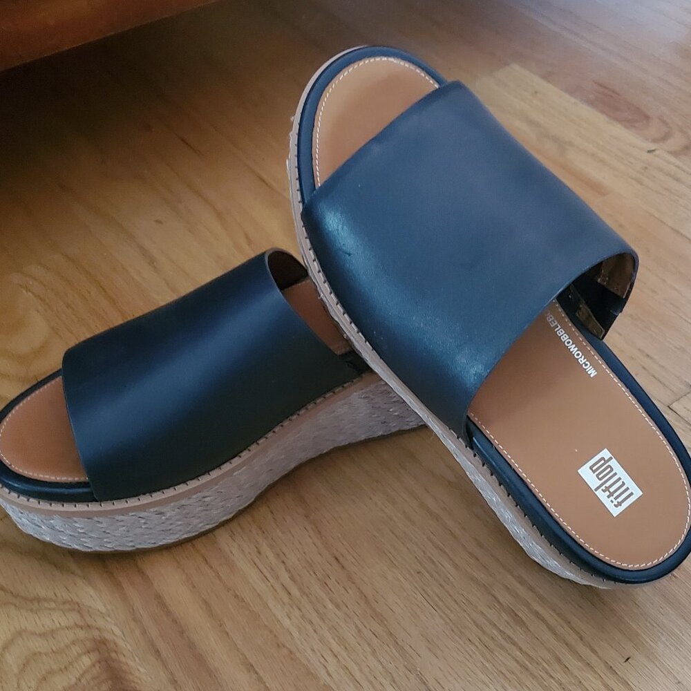 Brand New Eloise Espadrille Wedge Slides
